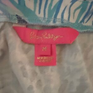 Lilly Pulitzer Blue and Pink Patterned Top